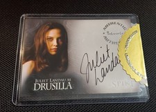 Juliet Landau as Drusilla Autograph Card A3 - Inkworks picture