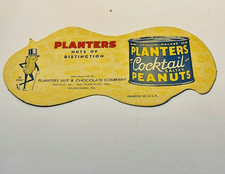 2346.2 ~ Antique 1913 Planters 5 Cent Peanut Blotter  Clean Original Crisp picture