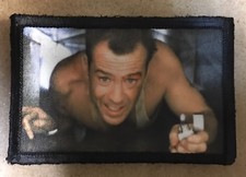 Die Hard Bruc Willis Morale Patch Tactical Military Army Flag USA picture