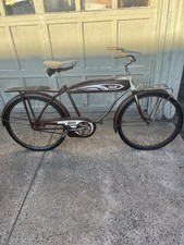 Columbia Vintage Complete Bicycle Brown with White Accents Collectible picture