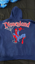 Disney Disneyland Spider-Man spiderman hoodie jacket Adult Medium picture