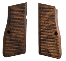 WWII GERMAN BROWNING HIGH-POWERED 9MM PISTOL WOODEN GRIPS picture