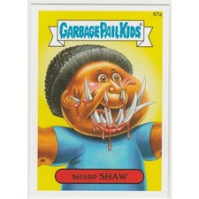Sharp Shaw #67a Garbage Pail Kids GPK 2014 Series 2 picture