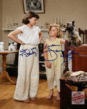 Shirley Temple & Jane Withers Signed      8x10 Reprint picture