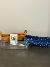 Longaberger Heartland Muffin Basket – 1995 (Heritage Blue) picture