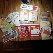 Coca‑Cola Collector Ephemera Lot Rare Ads Bottler Paper Soda Advertising picture