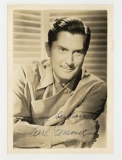 Carl Esmond 1946 Signed Inscription 5x7 Austrian Actor Photo Portrait J14221 picture