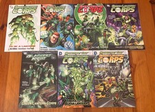 Green Lantern Corps 7 TPB Lot (DC Comics) VERY GOOD & RARE picture