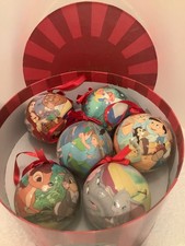 Vintage 1999 Disney- A Christmas To Remember Ornaments in Original Box picture