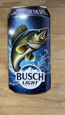 Busch Light Walleye Fishing Can Sign - Size: 22 in X 10.75 in  X ⅛ in picture