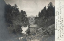 Tannery Falls Mill nr LYME NH New Hampshire RPPC Photo Postcard COPY picture