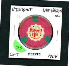 Sharp $1.00 Stardust  Las Vegas, Nevada Casino Chip picture