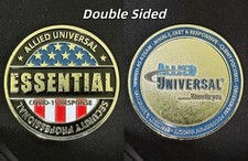 Allied Universal COVID-19 Response Security Challenge Coin 4#H picture