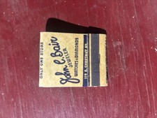 Vintage John Bair Jeweler matchbook picture