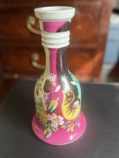  antique 19th-century Persian Qajar-style porcelain hookah base  picture