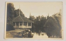 RPPC O'Neill Photo Co Pavilion Lake Rock Formations Real Photo Postcard picture