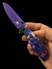 Comic Con  Themed Spring Assited Pocket Knife -High Quality Folding Knife - 91Q picture