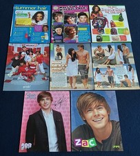 Zac Efron HSM 16 Full page clippings - Magazine Pinups Articles Lot B791 picture