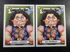 Zombieland Movie Bill Murray Woody Harrelson Spoof 2023 Garbage Pail Kids 2 Card picture