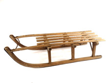 WWII Vintage Davos Wood Sled picture