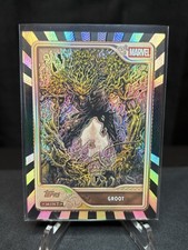 2026 Topps Mint Marvel Groot Card #5 Serial Numbered /10 Black  picture
