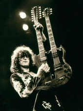 JIMMY PAGE LED ZEPPELIN Metal Fridge Magnet 3x4 7358 picture