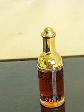 Vintage Mini Moschino .1 fl.oz Eau de Toilette Miniature Perfume Bottle FULL picture
