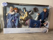 Disney JCPenney Exclusive Olafs Frozen Adventure Doll Gift Set Anna Elsa Sven picture