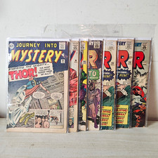 Marvel Journey Into Mystery Silver Age Comic Book Lot (Thor) Stan Lee. picture