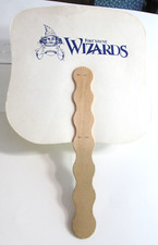 1990s FORT WAYNE WIZARDS Baseball Advertising Hand Fan Rolf Plumbing Minors picture