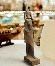 Amazing Nefertum Statue, Ancient Egyptian God of Healing & Beauty Made in Egypt picture