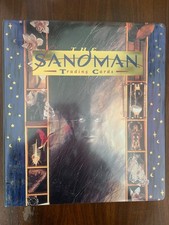 Vintage 1994 SkyBox THE SANDMAN Trading Card Binder 90 Set & 2 Endless cards picture