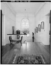 Photo:Washington DC Woodrow Wilson House 1930s Main Hall Solarium Interior picture