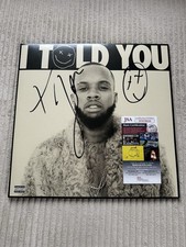 Tory Lanez  Album I Told You  Signed Vinyl JSA CERTIFIED picture