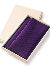 Nishijin-ori  Nishijin-ori, Kyoto-made  Silk Fukusa  cloth  for weddings, picture