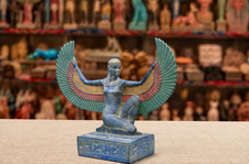 Rare Winged Isis Statue Egyptian Goddess of Love and Protection picture