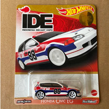 Hot Wheels 2024 Honda Civic EG Indonesia Diecast Expo IDE 496/01500 w/ Protector picture