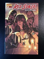 2005 RED SONJA #7 Variant Cover Adam Hughes Auto VIRGIN SIGNED  picture