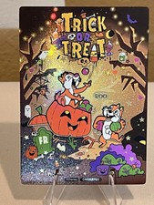 Trick or Treat Chip and Dale FR03 2025 Card.Fun Disney Enchanted Secret Realms picture
