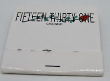 Fifteen Thirty One Club 1531 N. Kingsbury St Chicago Illinois FULL Matchbook picture