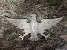 Vintage Continental Trailways Silver Eagle Bus Emblem Cast Aluminum picture