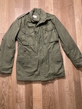 DEADSTOCK 1967 US Army M-65 Field Jacket Long Small OG-107 Vietnam Era  picture