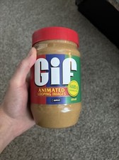 GIF / JIF Peanut Butter 40oz Jar / Unopened 2020 / Giphy picture