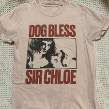 SIR CHLOE - DOG BLESS baby pink band merch t shirt BOT_311 picture