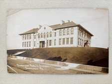 Dormont PA RPPC Dormont Public School Vintage Postcard c.1910s Pittsburgh picture