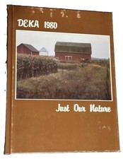 Vintage Huntington Indiana High School Yearbook 1980  DEKA Year Book  IN picture