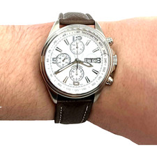 ARMAND MAURICE -SWISS MADE -5 ATM - SAPPHIRE -AUTOMATIC- STAINLESS STEEL - Ø43MM picture