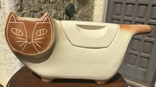 Very RARE Original MCM 1968 W41 Brush McCoy Siamese Cat Cookie Jar USA picture