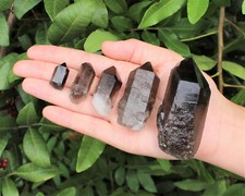 Smoky Quartz Points, 'A' Grade Smokey Quartz Crystal - Choose Size picture