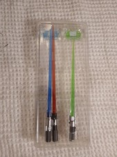 Star Wars Luke Skywalker Blue Lightsabers New No Cardboards  picture